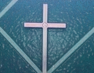 asbury sanctuary cross plastic